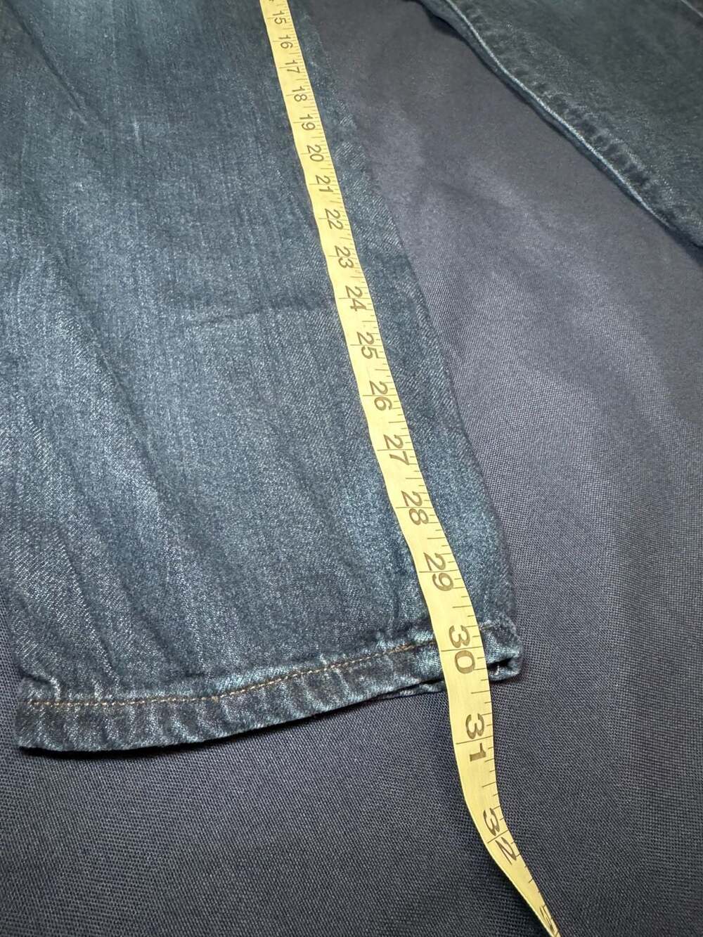 AG Adriano Goldschmied The Prima Size 27R Blue Mid-Rise Cigarette Jeans - Picture 8 of 9